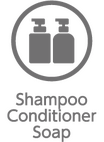 Shampoo, Conditioner, Soap